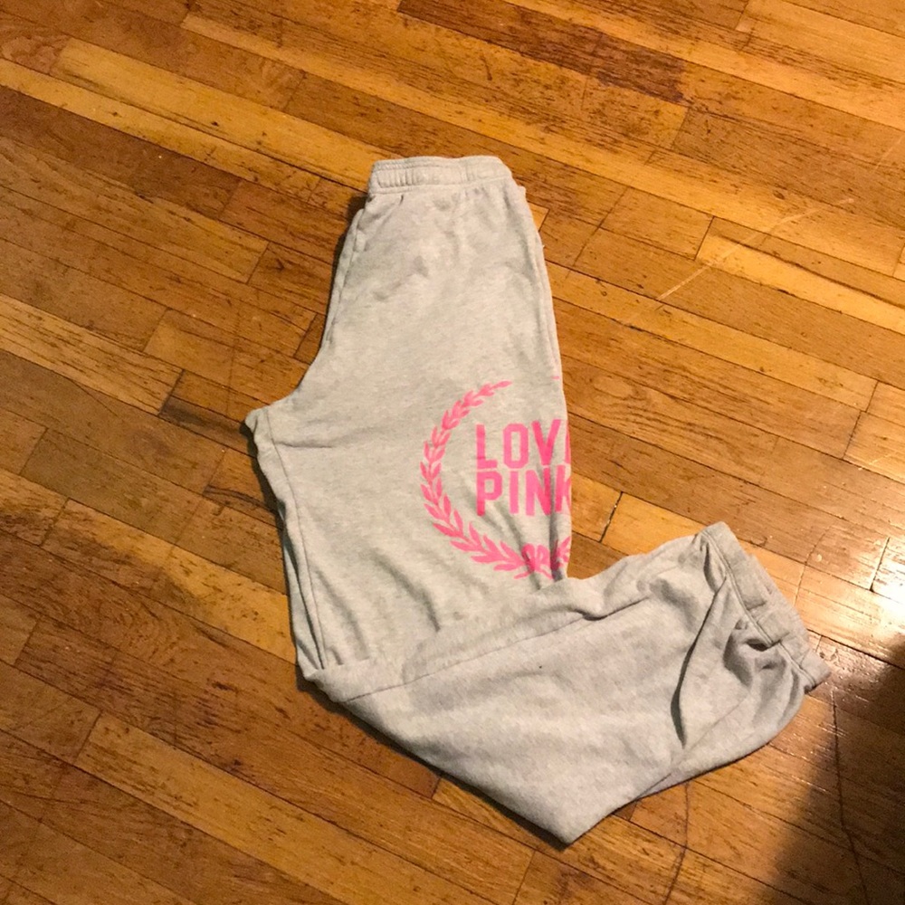 Pink Campus Sweatpants